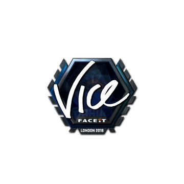 Sticker | vice (Foil) | London 2018