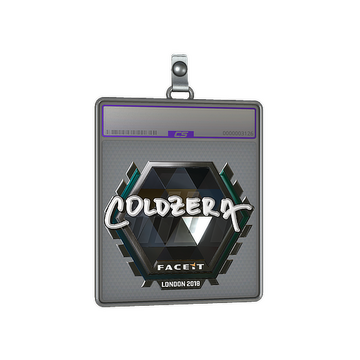 Sticker Slab | coldzera (Foil) | London 2018