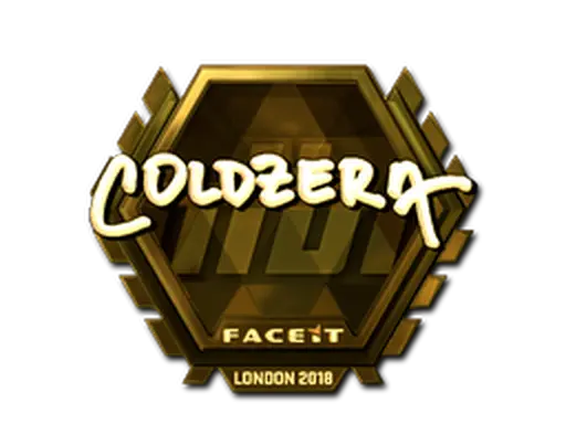 Sticker | coldzera (Gold) | London 2018