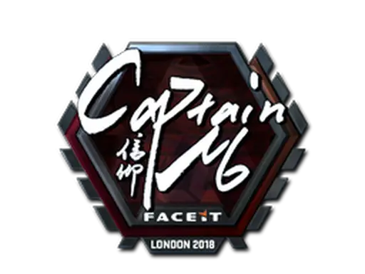 Sticker | captainMo (Foil) | London 2018