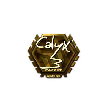 Sticker | Calyx (Gold) | London 2018