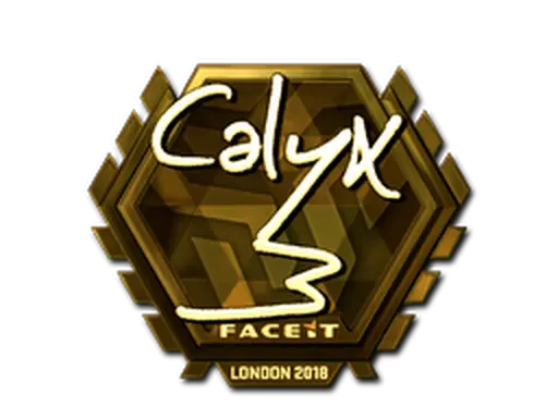 Sticker | Calyx (Gold) | London 2018