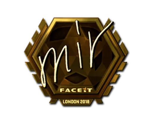 Sticker | mir (Gold) | London 2018