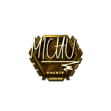Sticker | MICHU (Gold) | London 2018