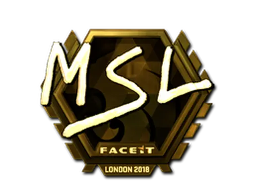 Sticker | MSL (Gold) | London 2018