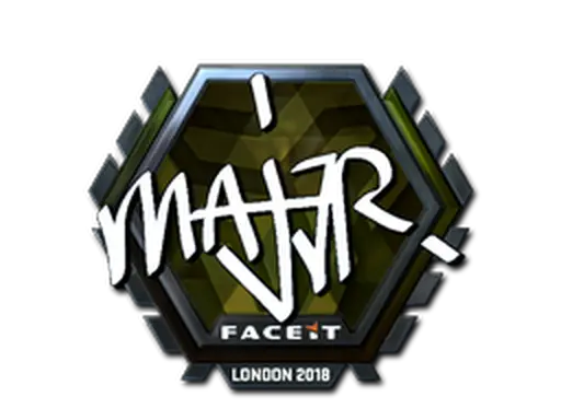 Sticker | MAJ3R (Foil) | London 2018