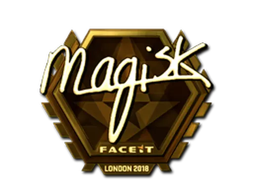 Sticker | Magisk (Gold) | London 2018
