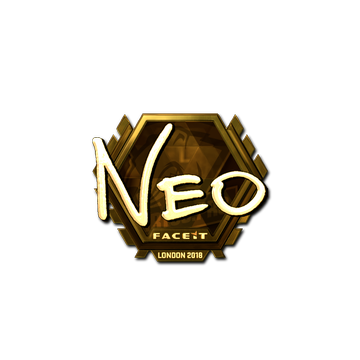 Sticker | NEO (Gold) | London 2018