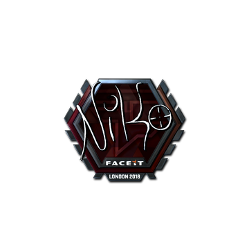 Sticker | NiKo (Foil) | London 2018