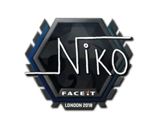 Sticker | niko  | London 2018