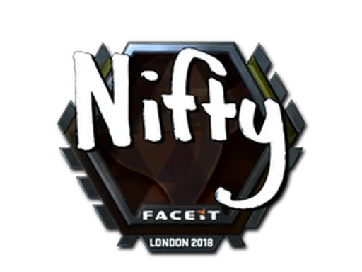 Sticker | Nifty (Foil) | London 2018