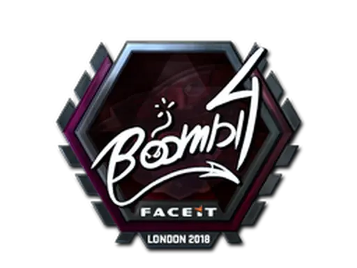 Sticker | Boombl4 (Foil) | London 2018