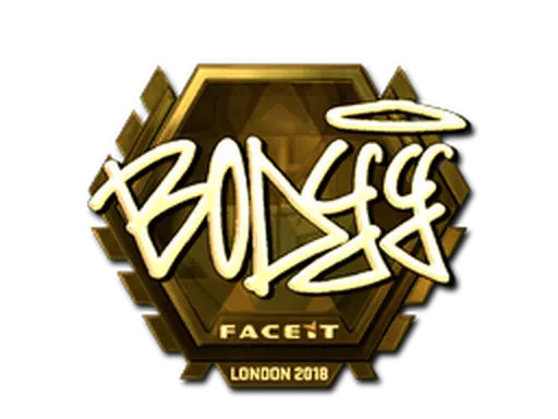 Sticker | bodyy (Gold) | London 2018