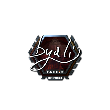 Sticker | byali (Foil) | London 2018