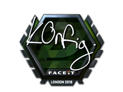 Sticker | k0nfig (Foil) | London 2018