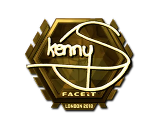 Sticker | kennyS (Gold) | London 2018