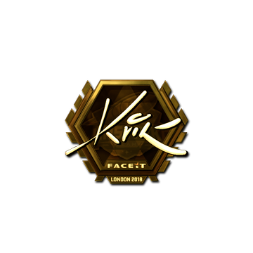 Sticker | Kvik (Gold) | London 2018