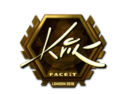 Sticker | Kvik (Gold) | London 2018
