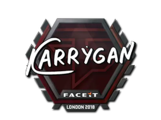 Sticker | karrigan | London 2018