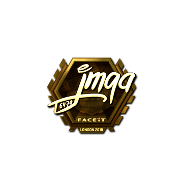 Sticker | jmqa (Gold) | London 2018