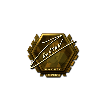 Sticker | Ex6TenZ (Gold) | London 2018