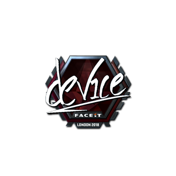 Sticker | device (Foil) | London 2018