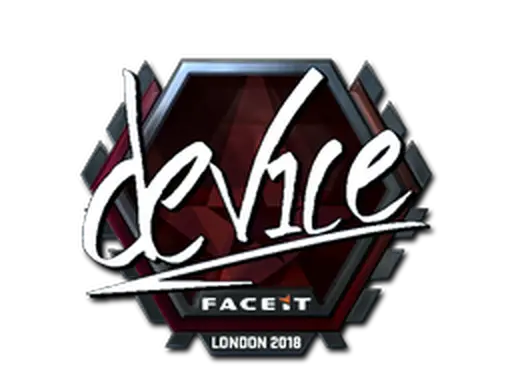Sticker | device (Foil) | London 2018