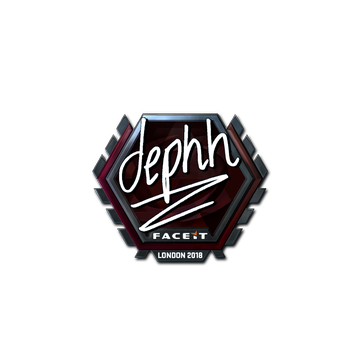 Sticker | dephh (Foil) | London 2018