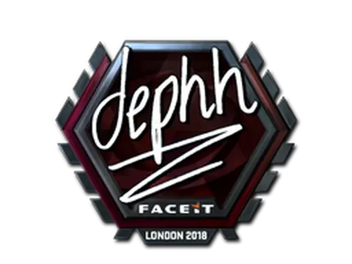 Sticker | dephh (Foil) | London 2018