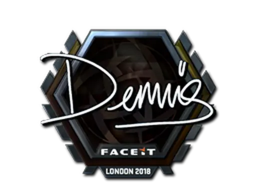 Sticker | dennis (Foil) | London 2018