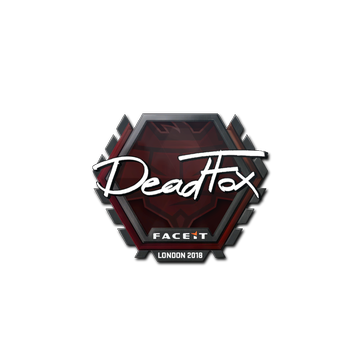 Sticker | DeadFox | London 2018
