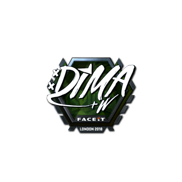 Sticker | Dima (Foil) | London 2018
