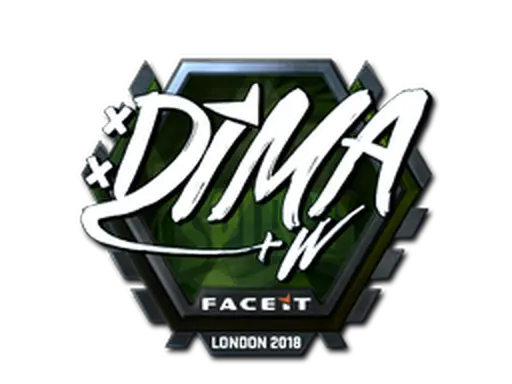 Sticker | Dima (Foil) | London 2018