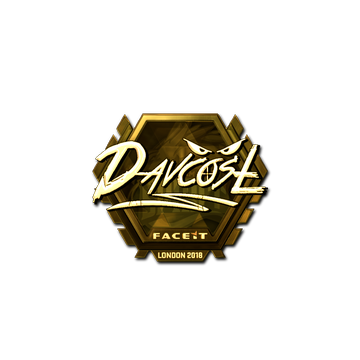 Sticker | DavCost (Gold) | London 2018