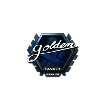 Sticker | Golden (Foil) | London 2018