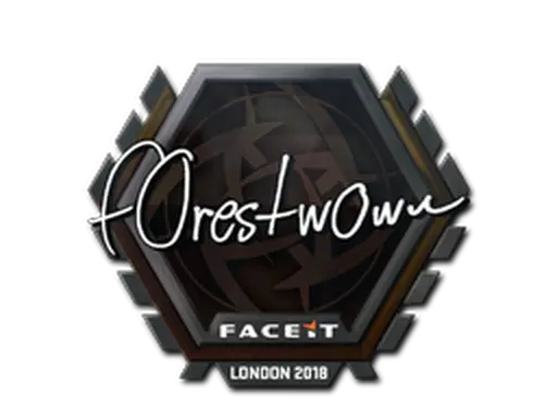 Sticker | f0rest | London 2018