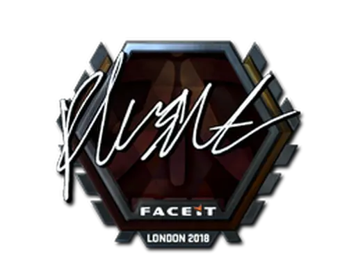 Sticker | flusha (Foil) | London 2018