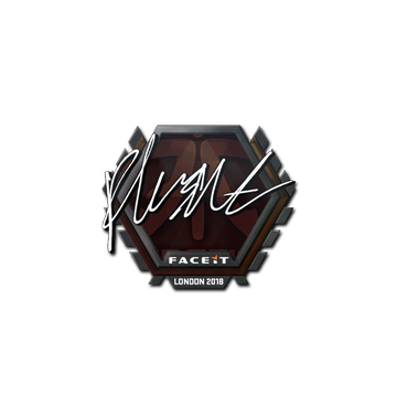 Sticker | flusha | London 2018