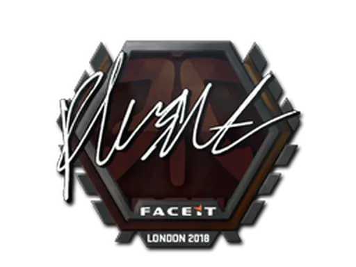 Sticker | flusha | London 2018