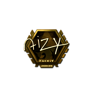 Sticker | aizy (Gold) | London 2018