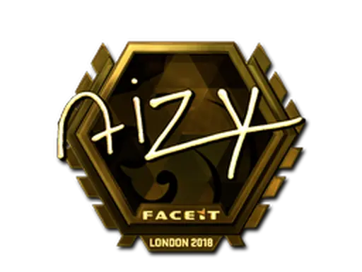 Sticker | aizy (Gold) | London 2018