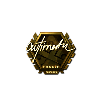 Sticker | autimatic (Gold) | London 2018
