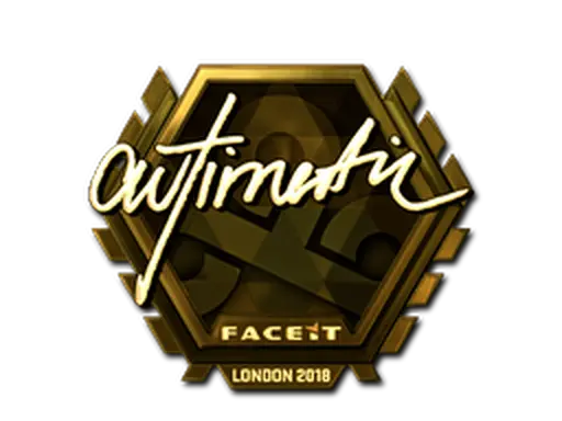 Sticker | autimatic (Gold) | London 2018