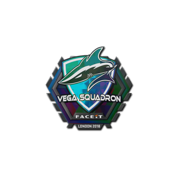 Sticker | Vega Squadron (Holo) | London 2018
