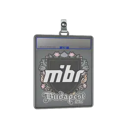 Sticker Slab | MIBR | Budapest 2025 image