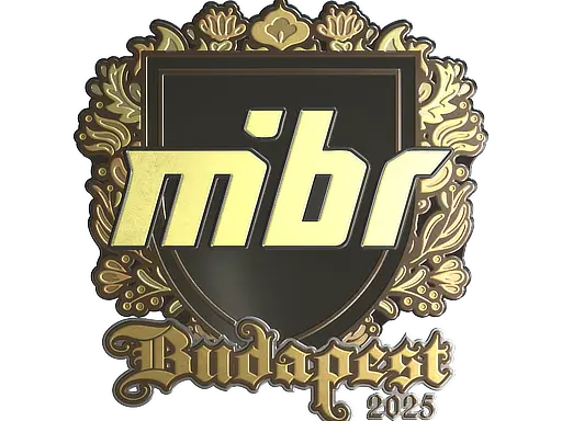 Sticker | MIBR (Gold) | Budapest 2025