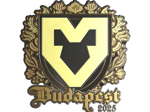 Sticker | MOUZ (Gold) | Budapest 2025