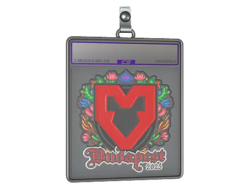 Sticker Slab | MOUZ (Embroidered) | Budapest 2025