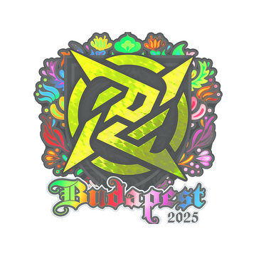 Sticker | Ninjas in Pyjamas (Holo) | Budapest 2025