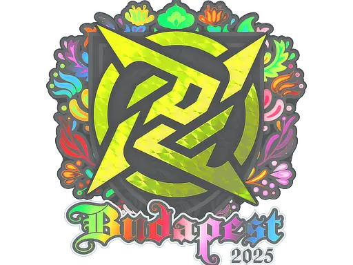 Sticker | Ninjas in Pyjamas (Holo) | Budapest 2025